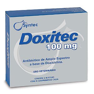 DOXITEC 100MG - COM 16 COMPRIMIDOS