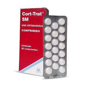 CORT TRAT - COM 20 COMPRIMIDOS