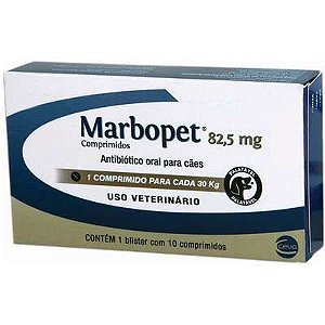 MARBOPET 82,5MG - 10 COMPRIMIDOS