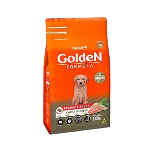 Ração Golden fórmula Filhotes Frango e Arroz 15Kg