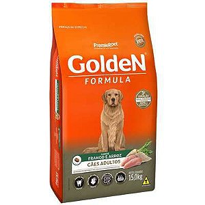 Ração Golden fórmula Adultos Frango e Arroz 20Kg