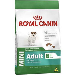 Ração Royal Canin Mini Adulto 8+ 7,5Kg