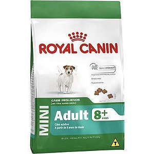 Ração Royal Canin Mini Adulto 8+ 2,5Kg