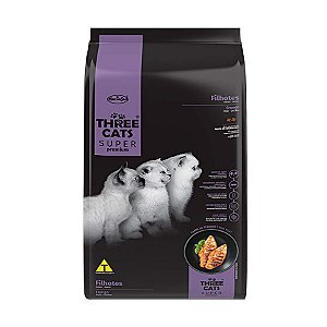 Ração Three Cats Super Premium Filhotes Frango 10,1Kg