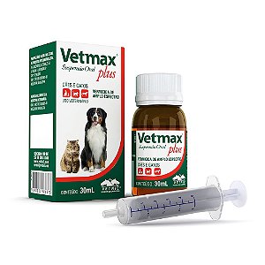 VETMAX PLUS SUSPENSAO 30ML