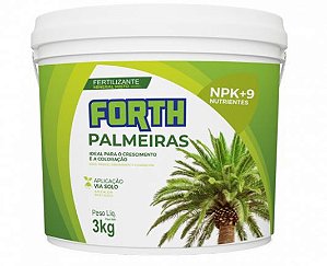 Fertilizante Forth Palmeiras 3kg