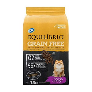 Ração Equilibrio Grain Free Senior 1,5kg