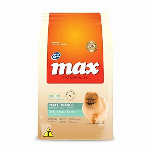 Ração Max Professional Line Adulto Raças Pequenas Cordeiro, Frango e Arroz 15kg