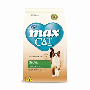 Ração Max Cat Professional Line Castrados Frango 10,1kg