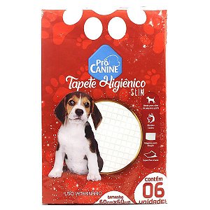 Tapete Higienico Procanine Slim 60x60cm - 30un