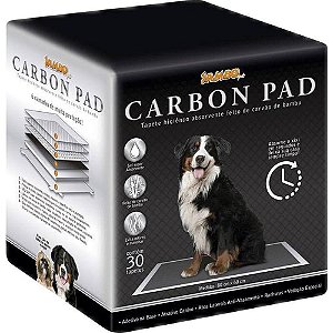 Tapete Higienico Carbon Pad 80x60cm - 30un