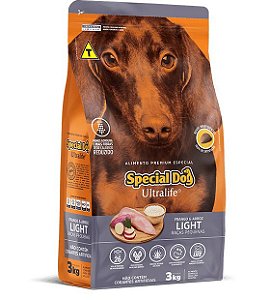 Ração Special Dog Ultralife Adultos Raças Pequenas Light 10,1Kg