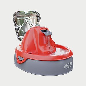 Fonte Pets Light Vermelha 110v