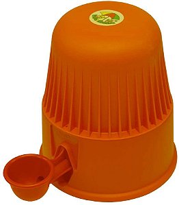 Bebedouro Vida Mansa Polipropileno 2L Laranja