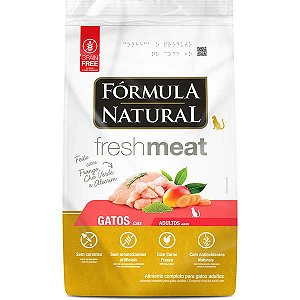 Ração Fórmula Natural Fresh Meat Gatos Adultos - Frango 1kg