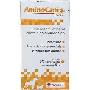 Aminocanis Pet - 60 cápsulas