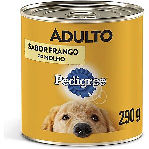 Ração Úmida Pedigree Adulto Frango ao Molho 290g