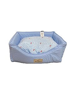 Cama PetClub Roma Tamanho M - Azul