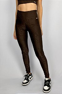 Calça Legging Seaward Winner Coffee