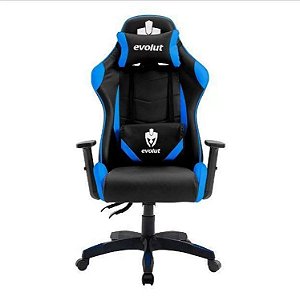 Cadeira Gamer Evolut Lite EG904 Azul - Evolut
