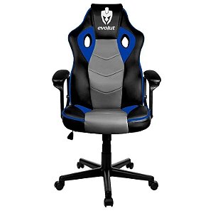 Cadeira Gamer Evolut Hunter Eg903 Azul
