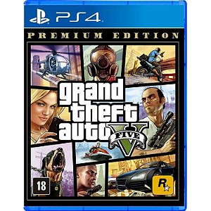 GTA 5 Grand Theft Auto V Premium Edition - PS4