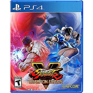 Jogo Street Fighter Champions Edition - PS4