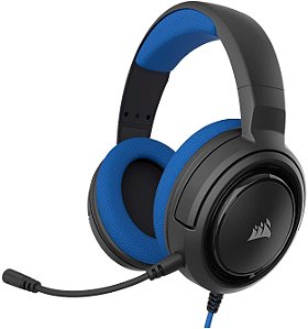Headset Gamer - Corsair HS35 Azul