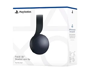 Headset sem Fio Pulse 3D Midnight Black - PlayStation 5