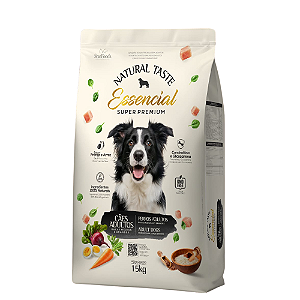Ração Natural Taste Essencial 15k