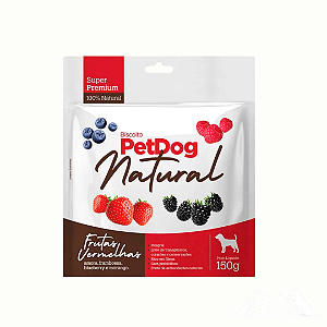 Biscoito PetDog Natural Frutas Vermelhas