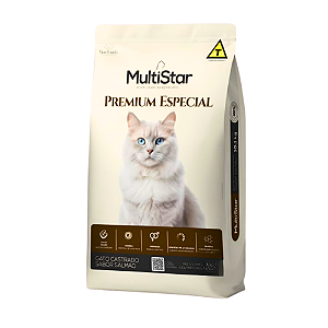 Ração Multi Star Cat Castrado Salmão