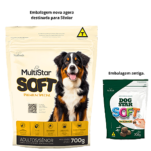 Ração Macia MultiStar Soft Sênior