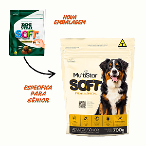 Ração Macia MultiStar Soft Sênior