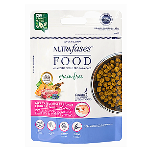 Ração Macia NutraFases Food Grain Free para Cães Livre de Corantes, Transgenicos e Grãos 2,5kg