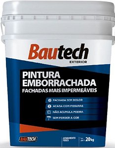 TINTA EMBORRACHADA BAUTECH AREIA