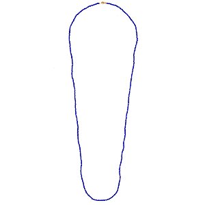 Colar Longo Lápis Lazuli