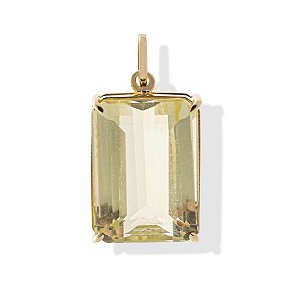 Pingente Octógono Green Gold