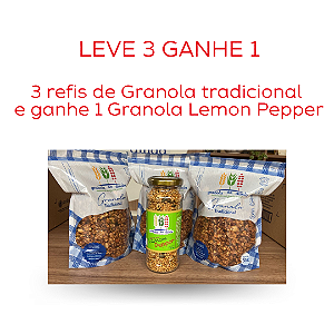 LEVE 3 GANHE 1 - 3 refis tradicional ganhe 1 Lemon Pepper