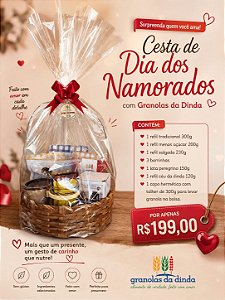 CESTA DIA NAMORADOS SAUDAVEL