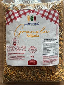 REFIL GRANOLA DA DINDA SALGADA KG SEM GLÚTEN, VEGANA e 100%SEM CONSERVATES