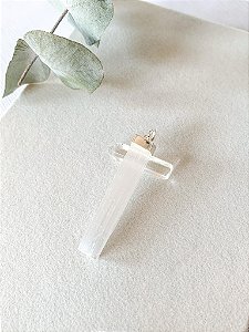 Pingente Bastão Selenita