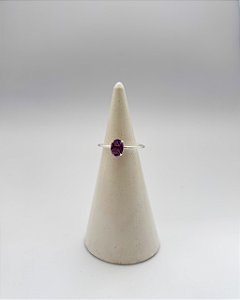 Anel Névoa Ametista