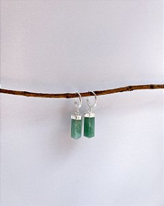 Argolinha Ártemis Quartzo Verde