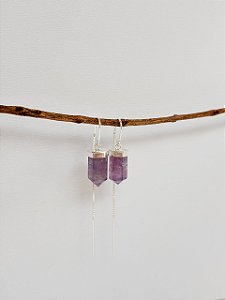 Brinco Selene Ametista