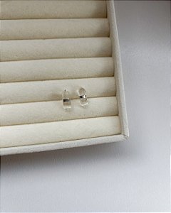 Brinco Íris Quartzo Cristal