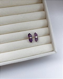 Brinco Íris Ametista