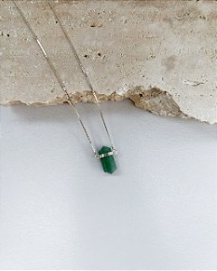 Colar Hera Quartzo Verde
