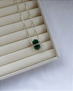 Choker Afrodite Quartzo Verde