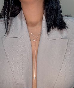 Colar Gravatinha Vênus